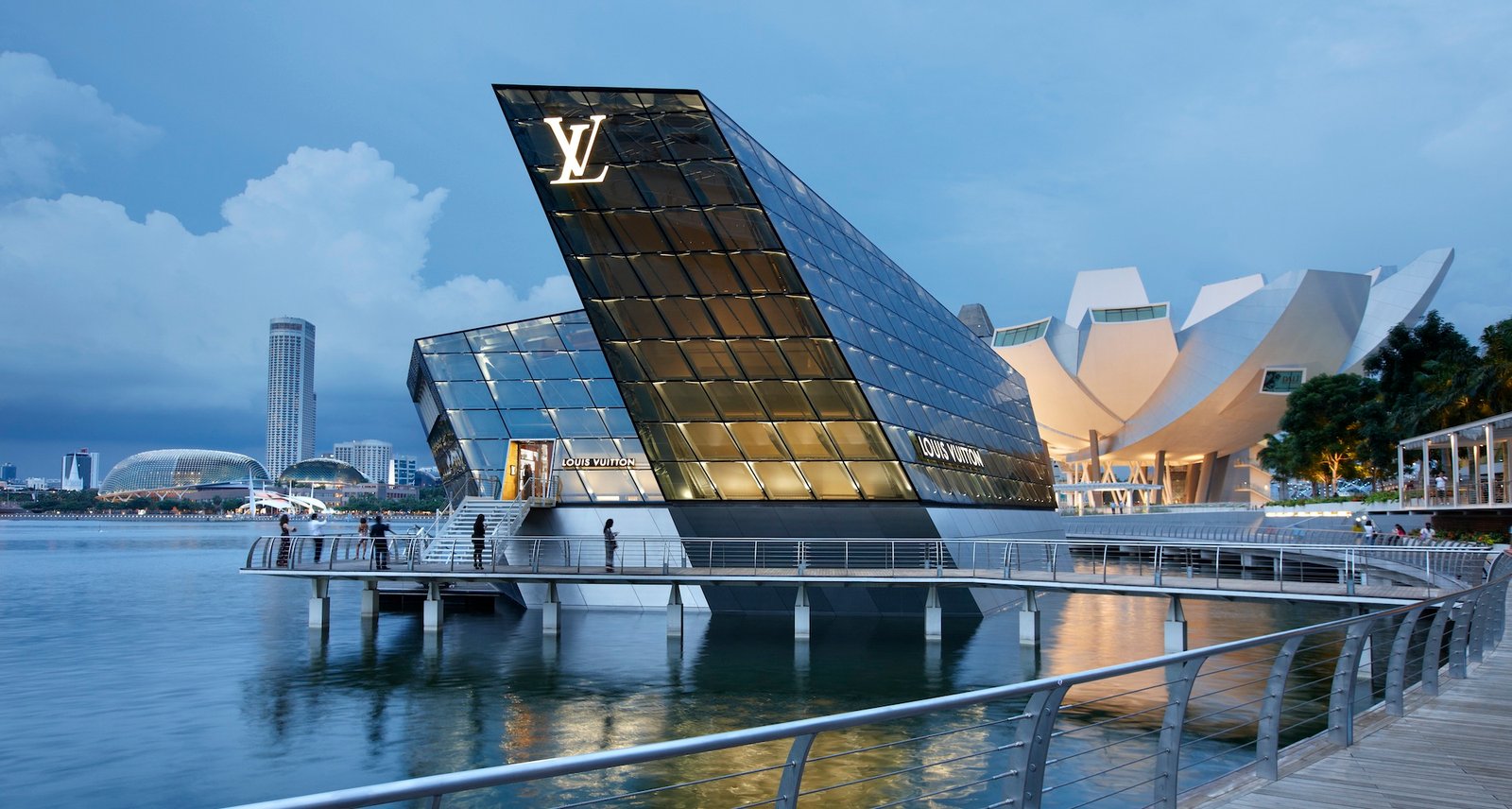 Maison Louis Vuitton Island Marina Bay Singapura