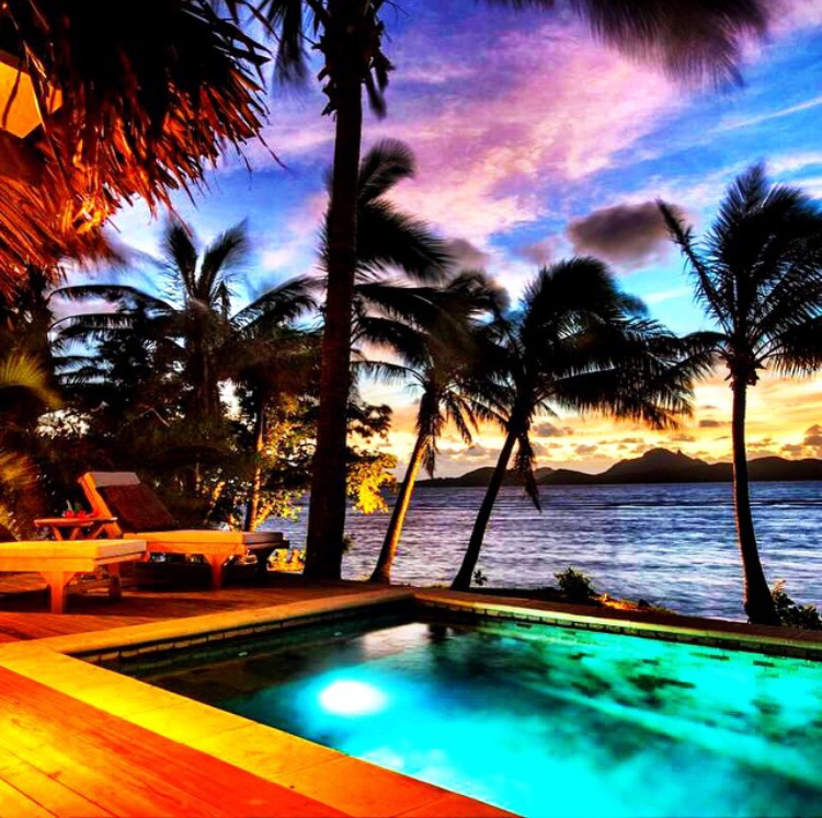 fiji tokoriki island resort quarto beachfront pool bure