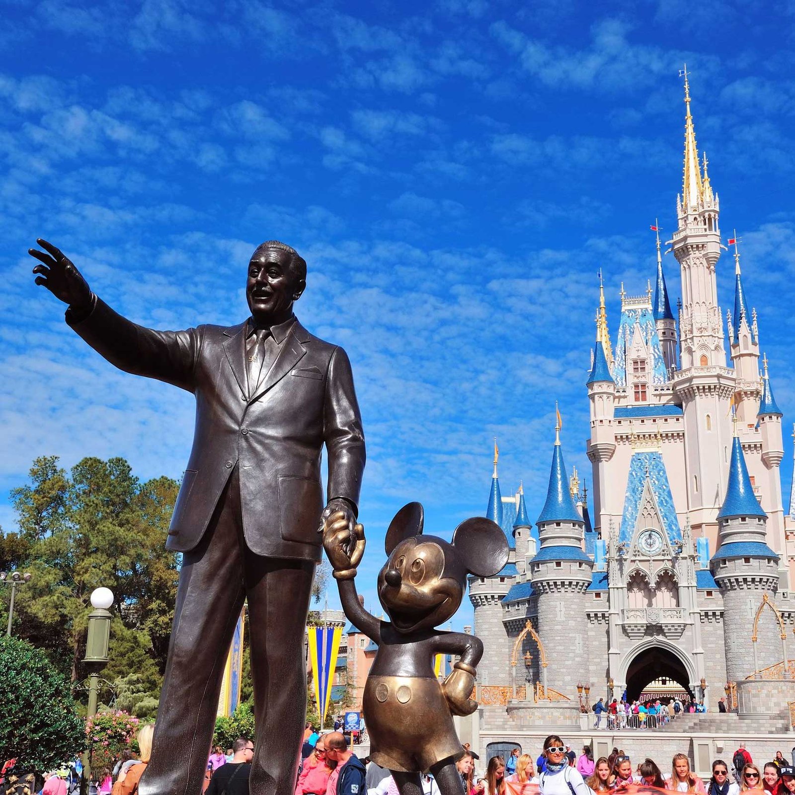 Disney World in Orlando Florida square